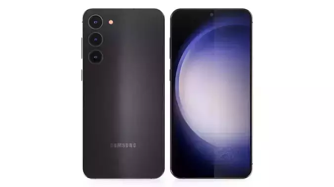 Samsung Galaxy S23Plus Phantom Black 3D model