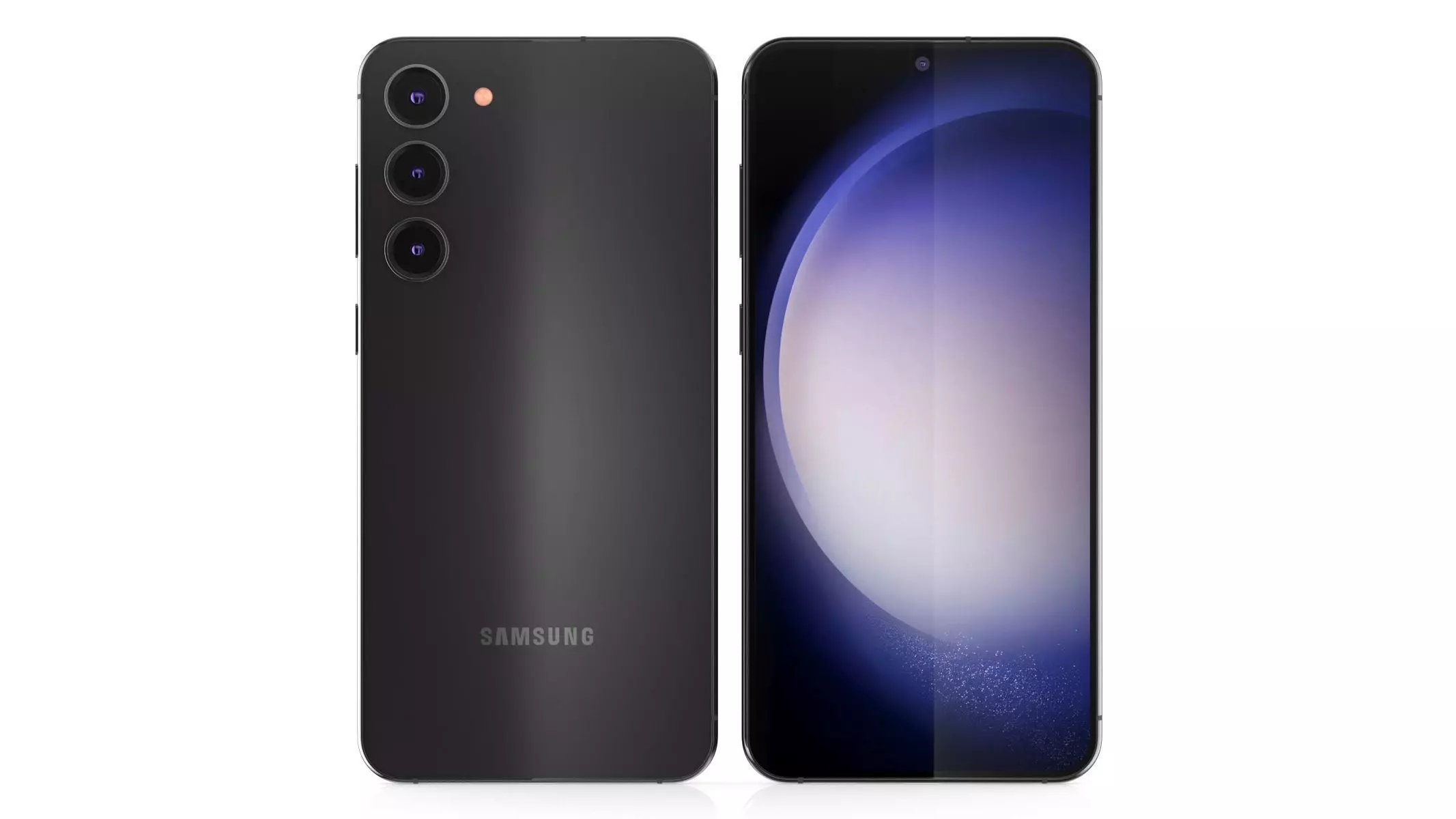 Samsung Galaxy S23Plus Phantom Black 3D model_0