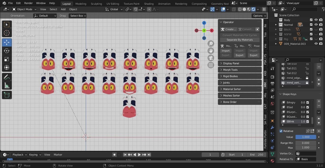 Moxxie NSFW blender and MMD 3D model_4
