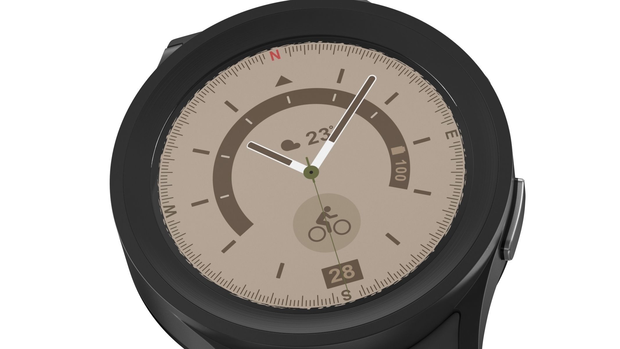 Samsung Galaxy Watch 5 Pro Black 3D model_2