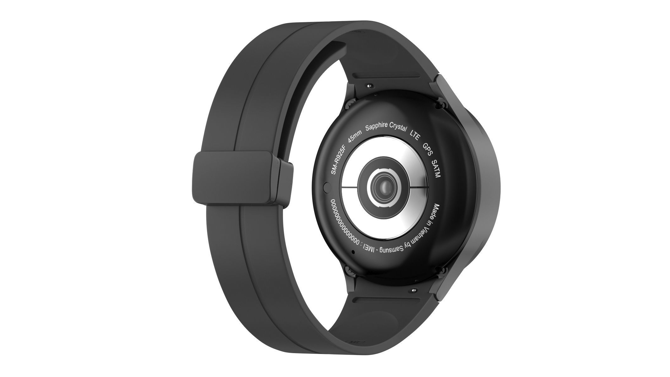 Samsung Galaxy Watch 5 Pro Black 3D model_5