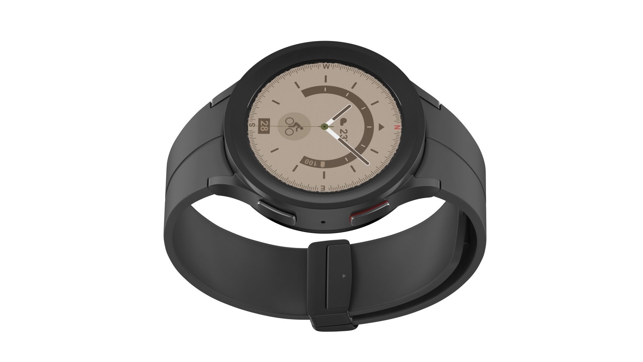 Samsung Galaxy Watch 5 Pro Black 3D model_7