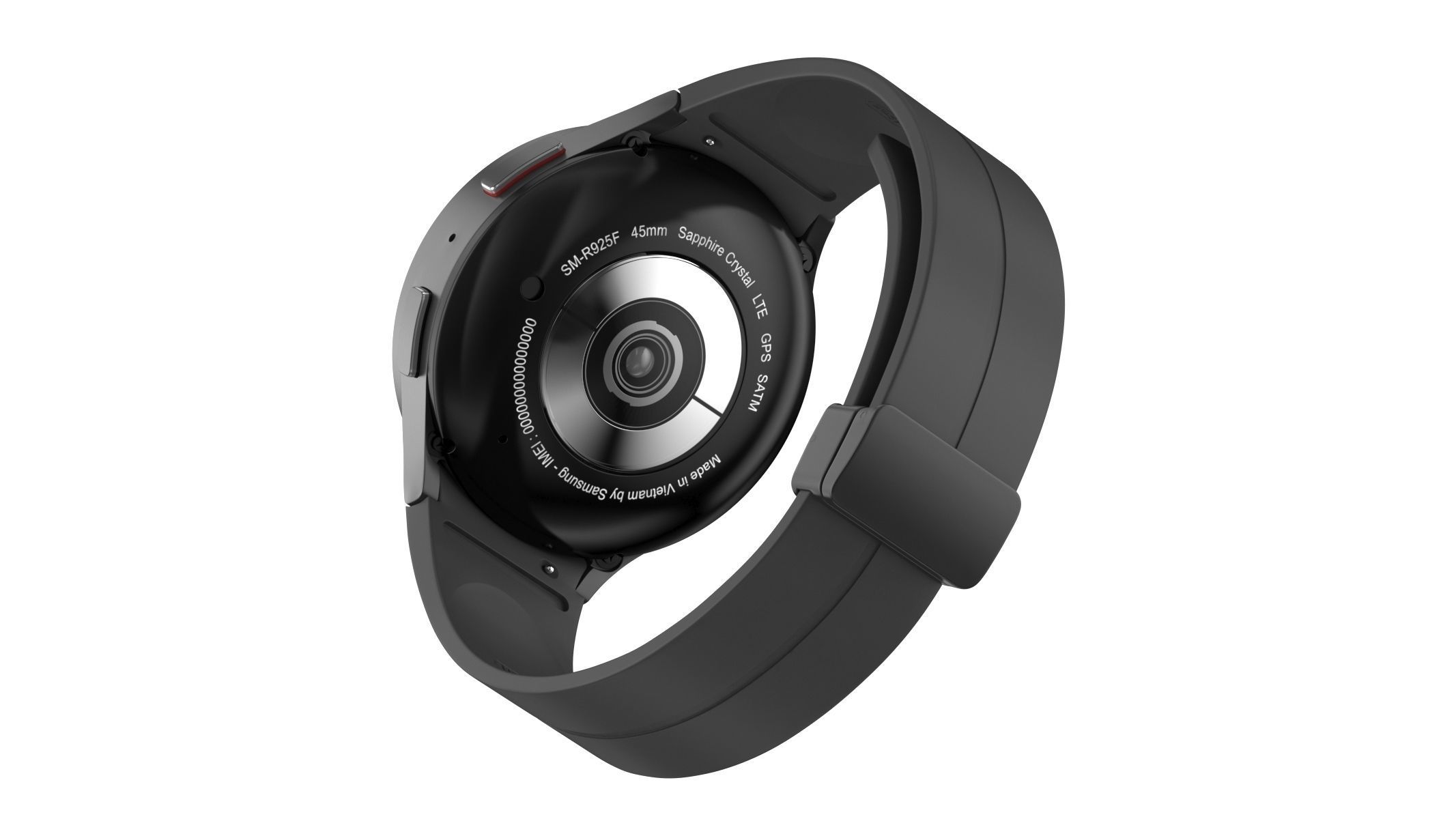 Samsung Galaxy Watch 5 Pro Black 3D model_4