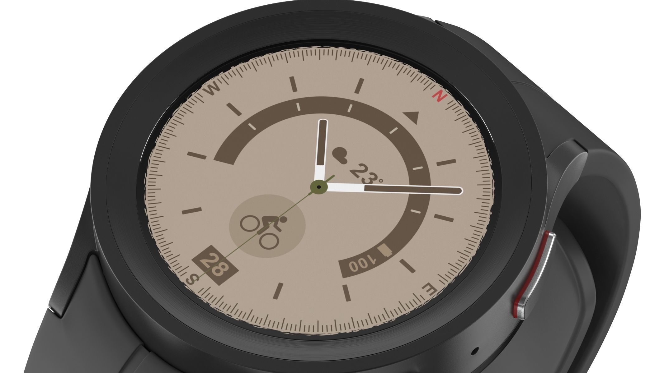 Samsung Galaxy Watch 5 Pro Black 3D model_3