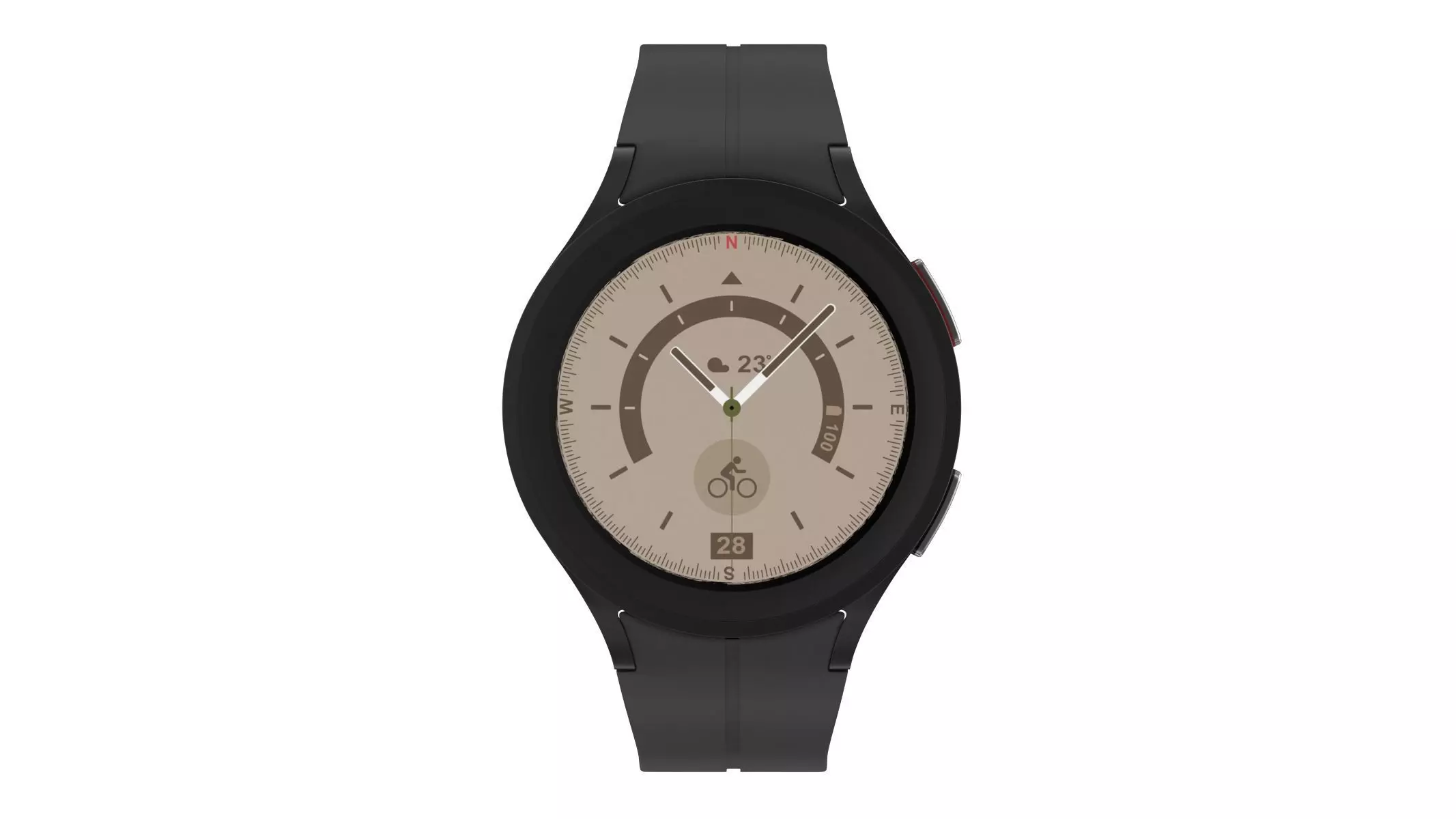 Samsung Galaxy Watch 5 Pro Black 3D model_0