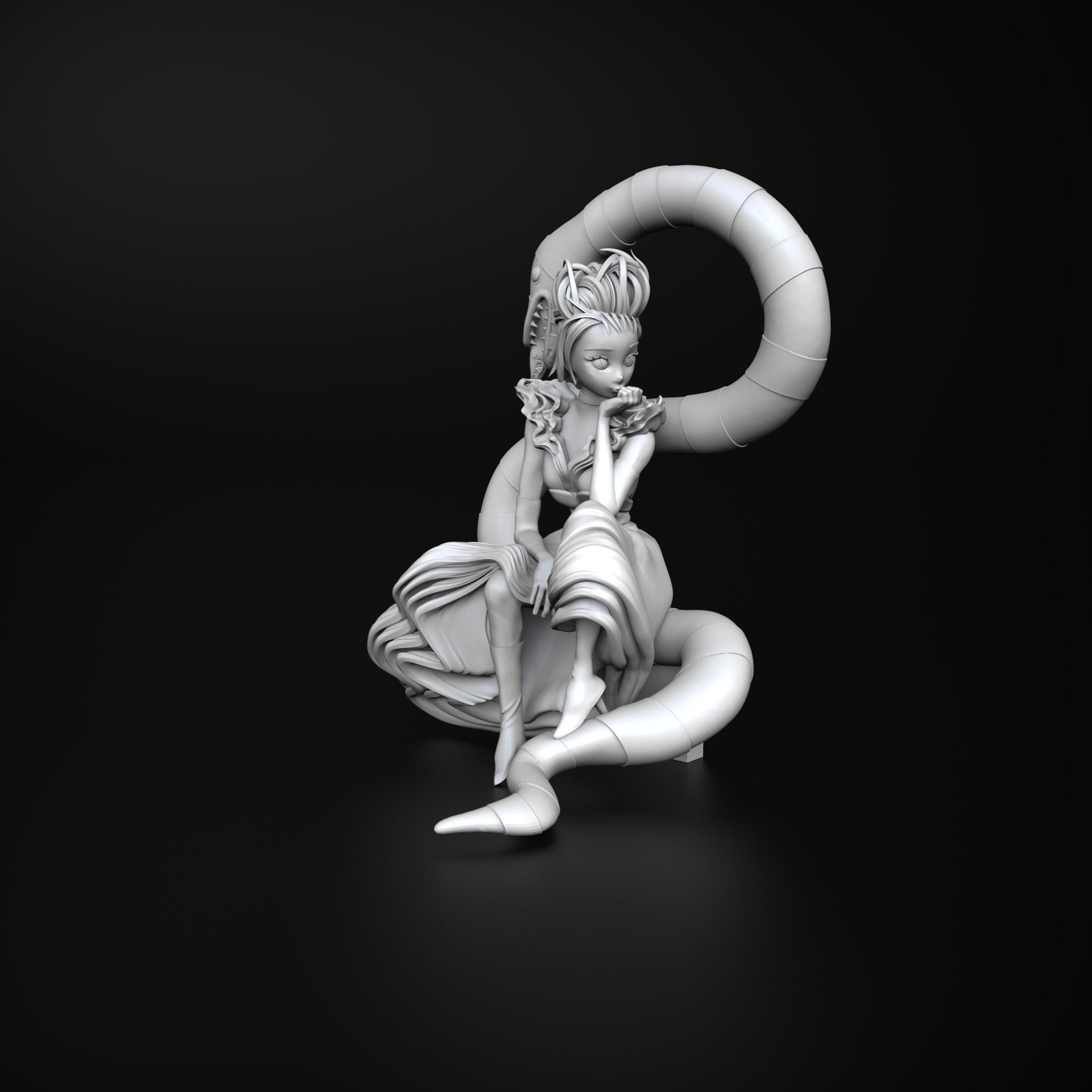 Queen of Hearts Disney  3D print model_2