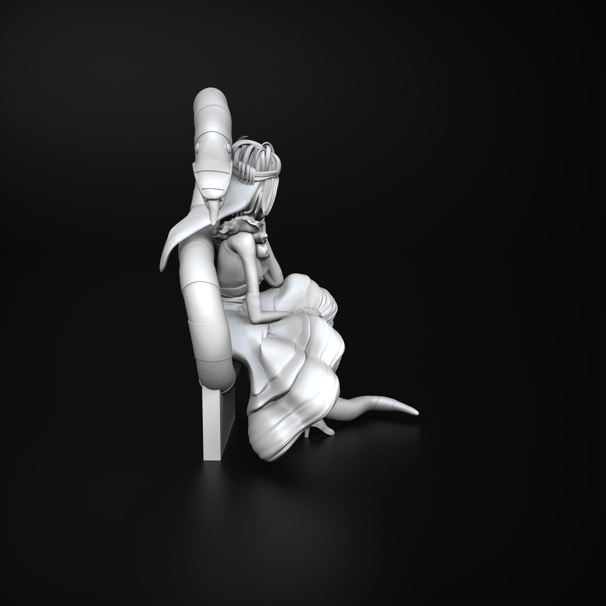 Queen of Hearts Disney  3D print model_6