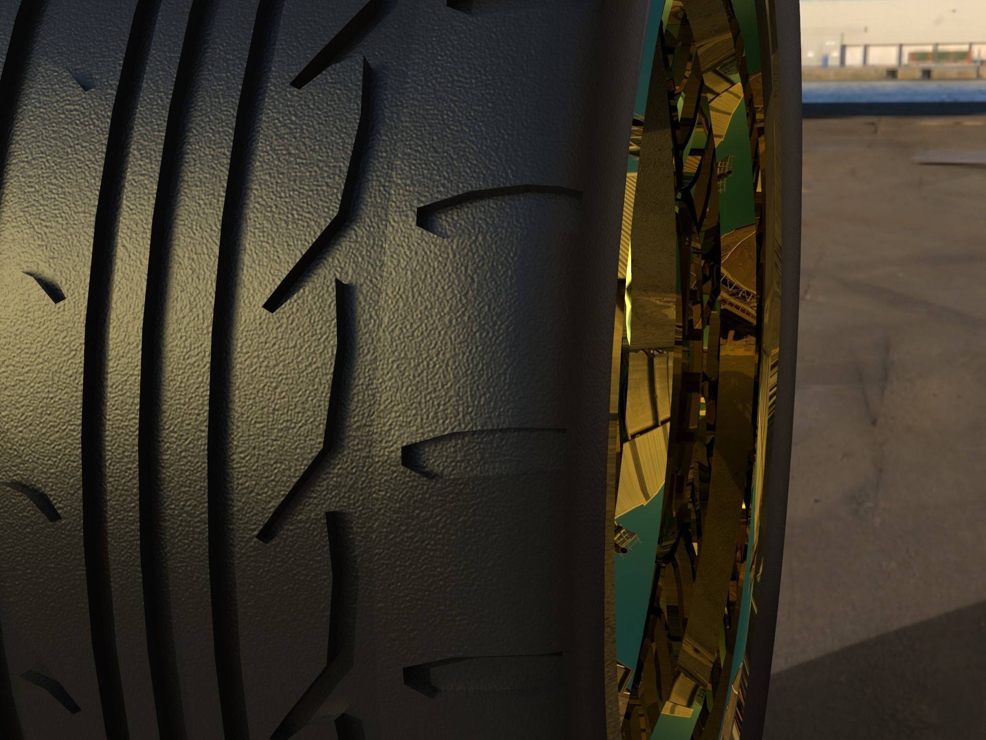 CLASSIC TYRE 3D model_2