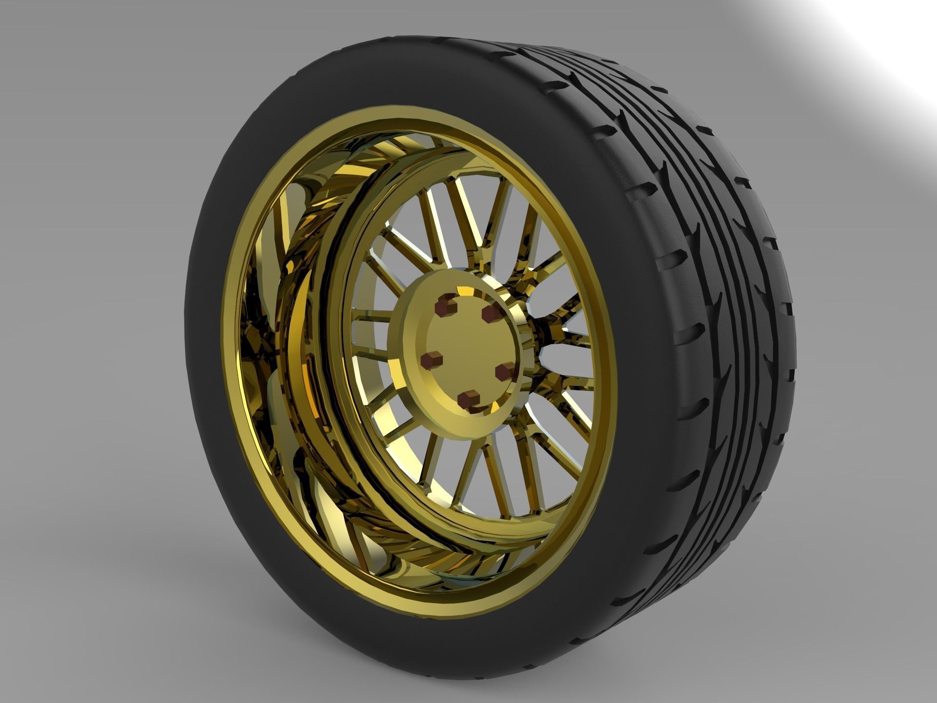 CLASSIC TYRE 3D model_3