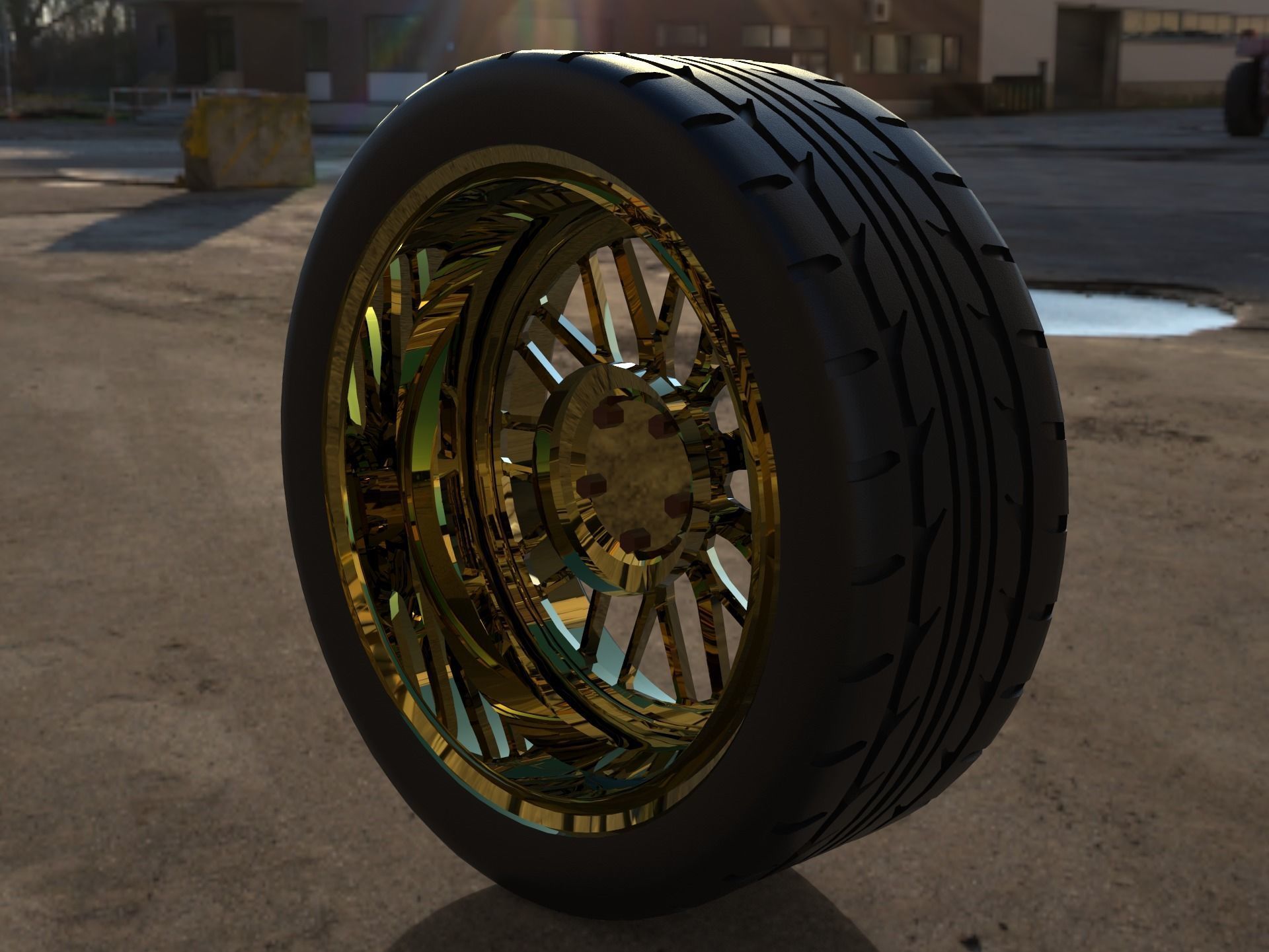 CLASSIC TYRE 3D model_4