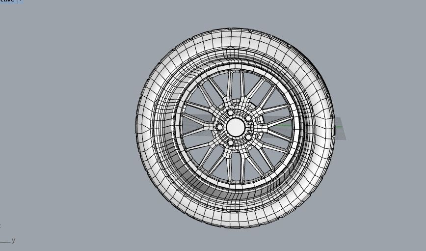 CLASSIC TYRE 3D model_7