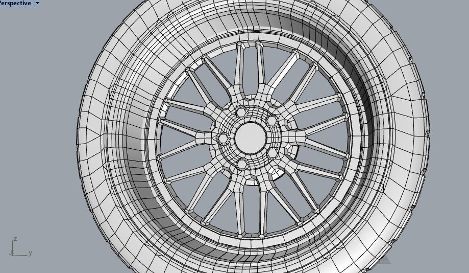 CLASSIC TYRE 3D model_8