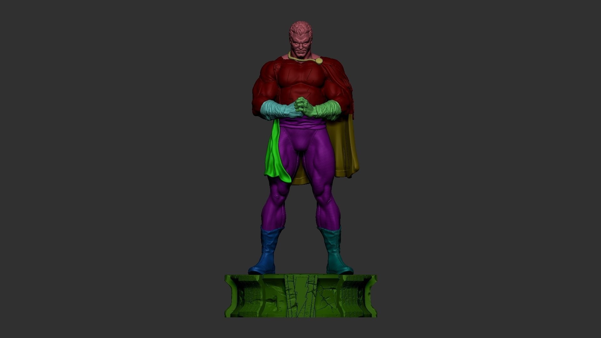 SHAZAM 3D Print 3D print model_17