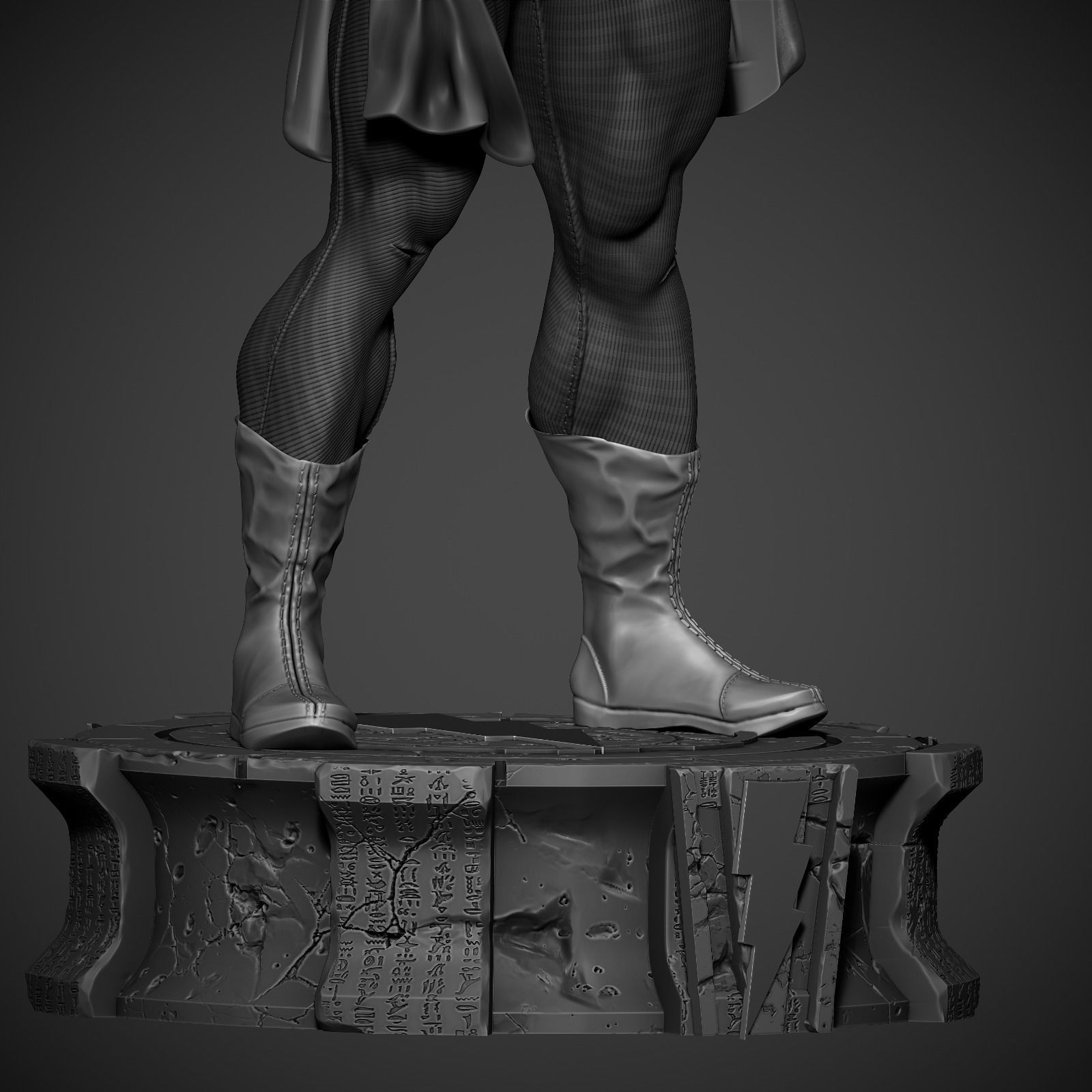 SHAZAM 3D Print 3D print model_11