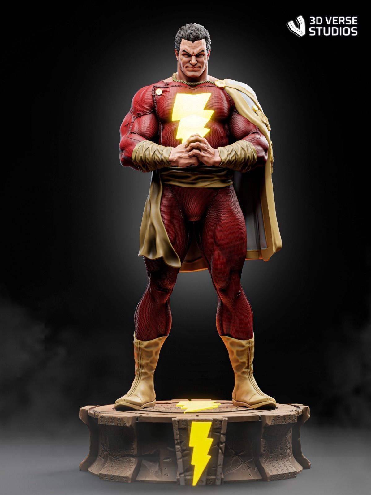 SHAZAM 3D Print 3D print model_5