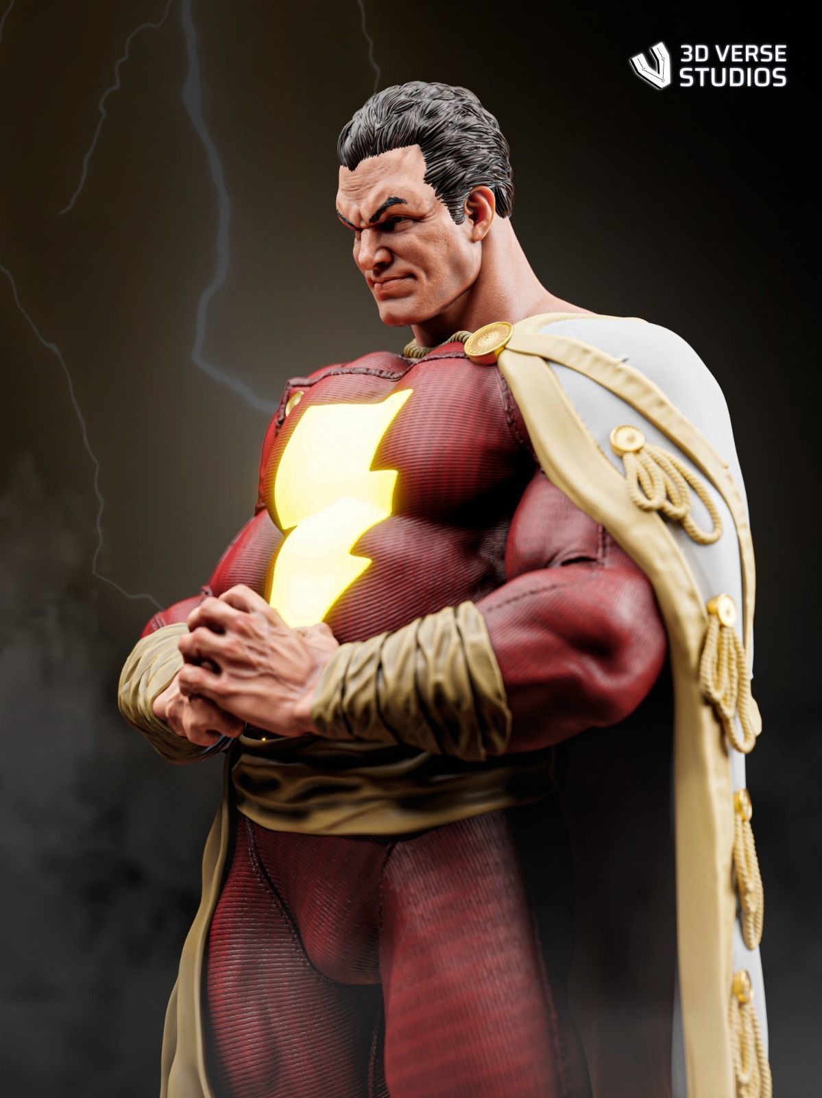 SHAZAM 3D Print 3D print model_4
