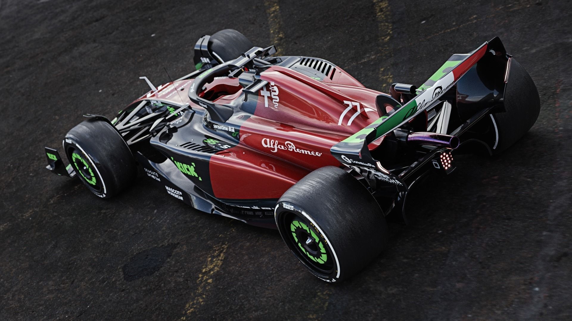 F1 2023 ALFA ROMEO C43 3D model_7