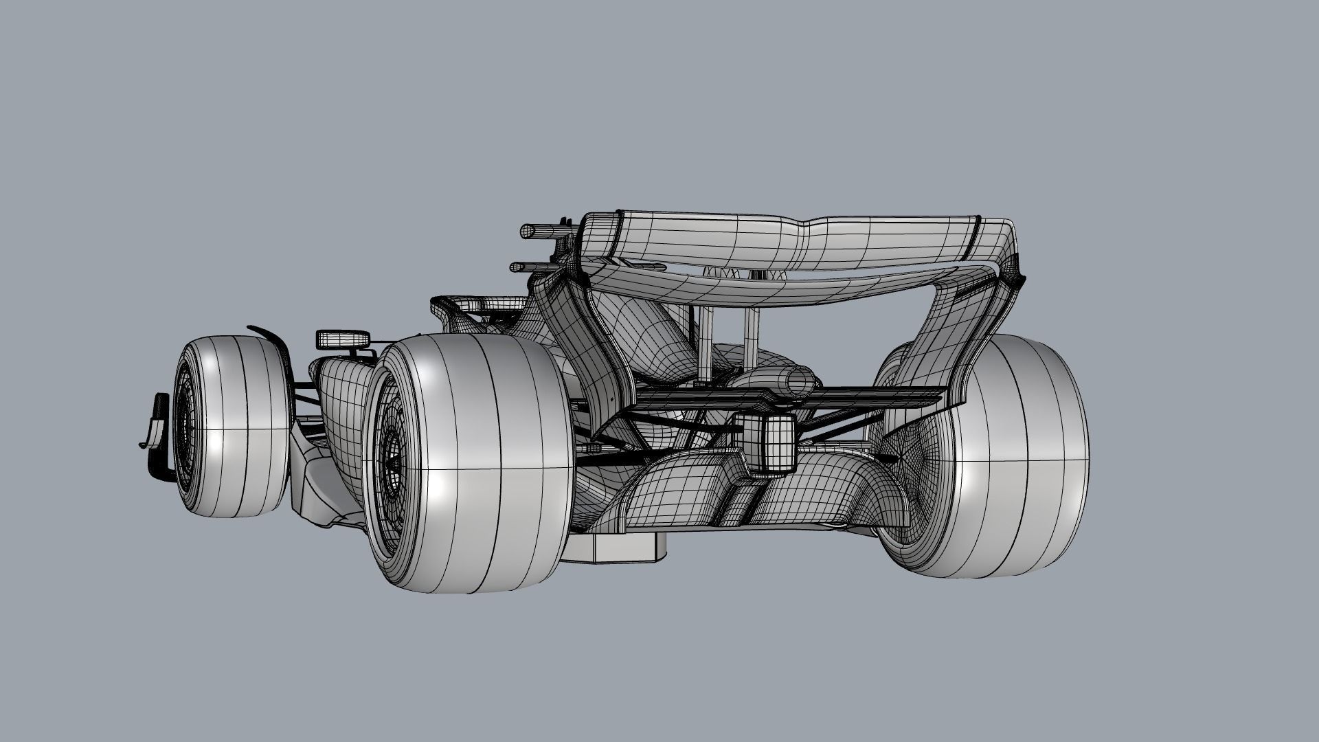 F1 2023 ALFA ROMEO C43 3D model_16