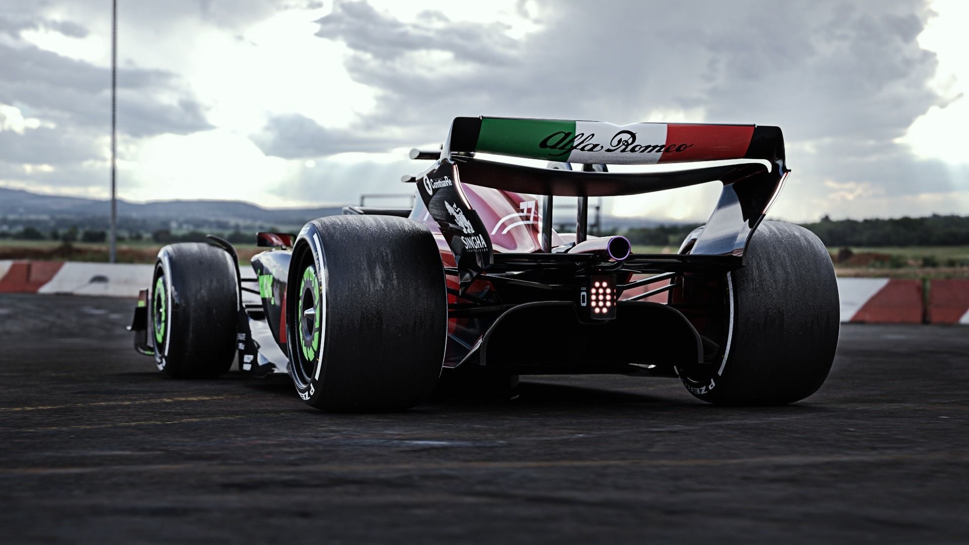 F1 2023 ALFA ROMEO C43 3D model_3