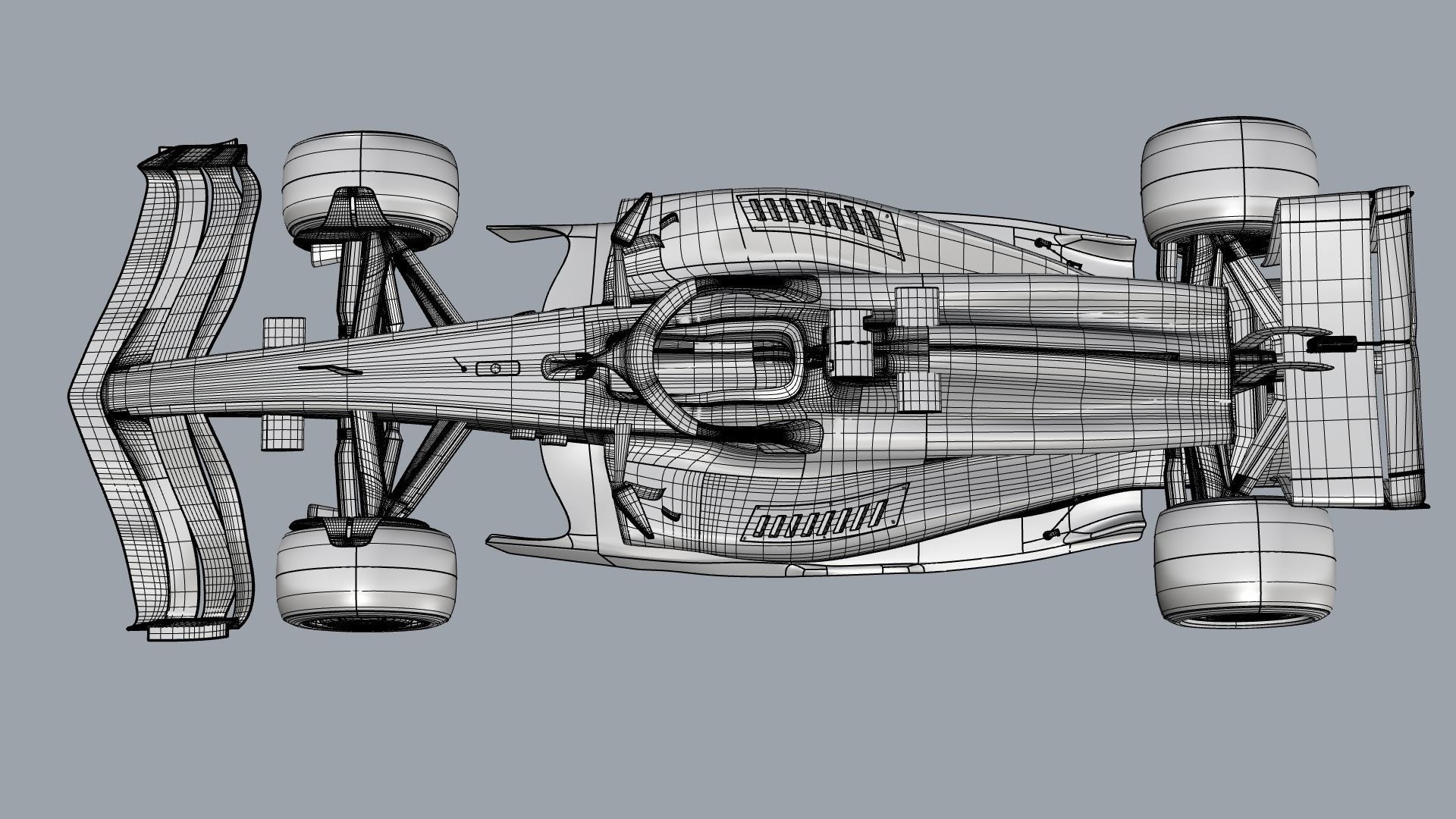 F1 2023 ALFA ROMEO C43 3D model_17