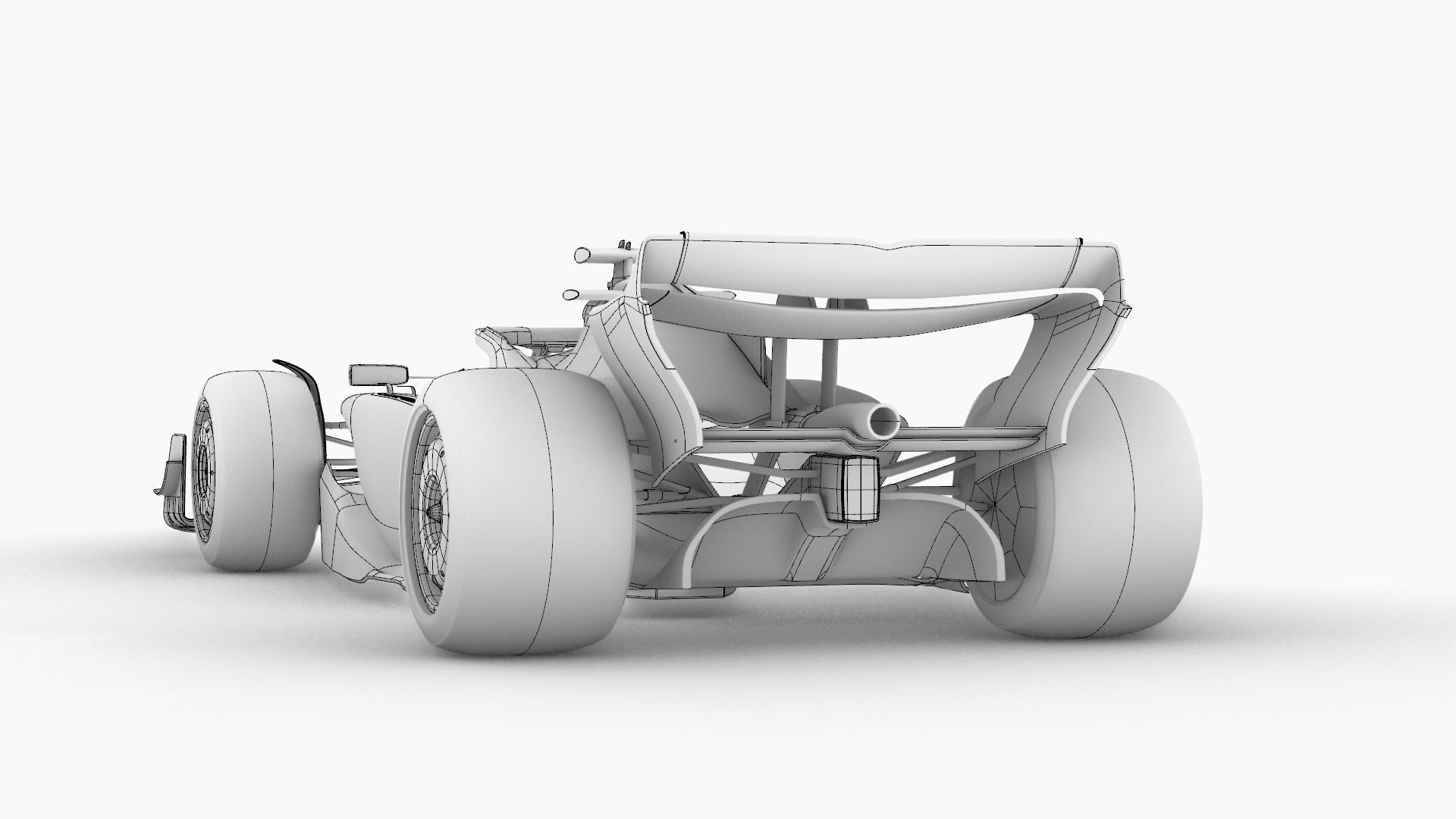 F1 2023 ALFA ROMEO C43 3D model_10
