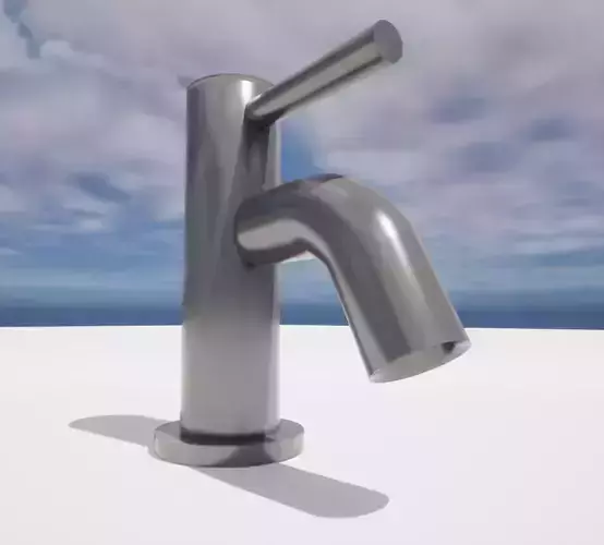 Basic Tap Low-poly 3D model