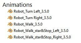 RAPTOR-07 Robot Mech Blender Model Low-poly 3D model_11