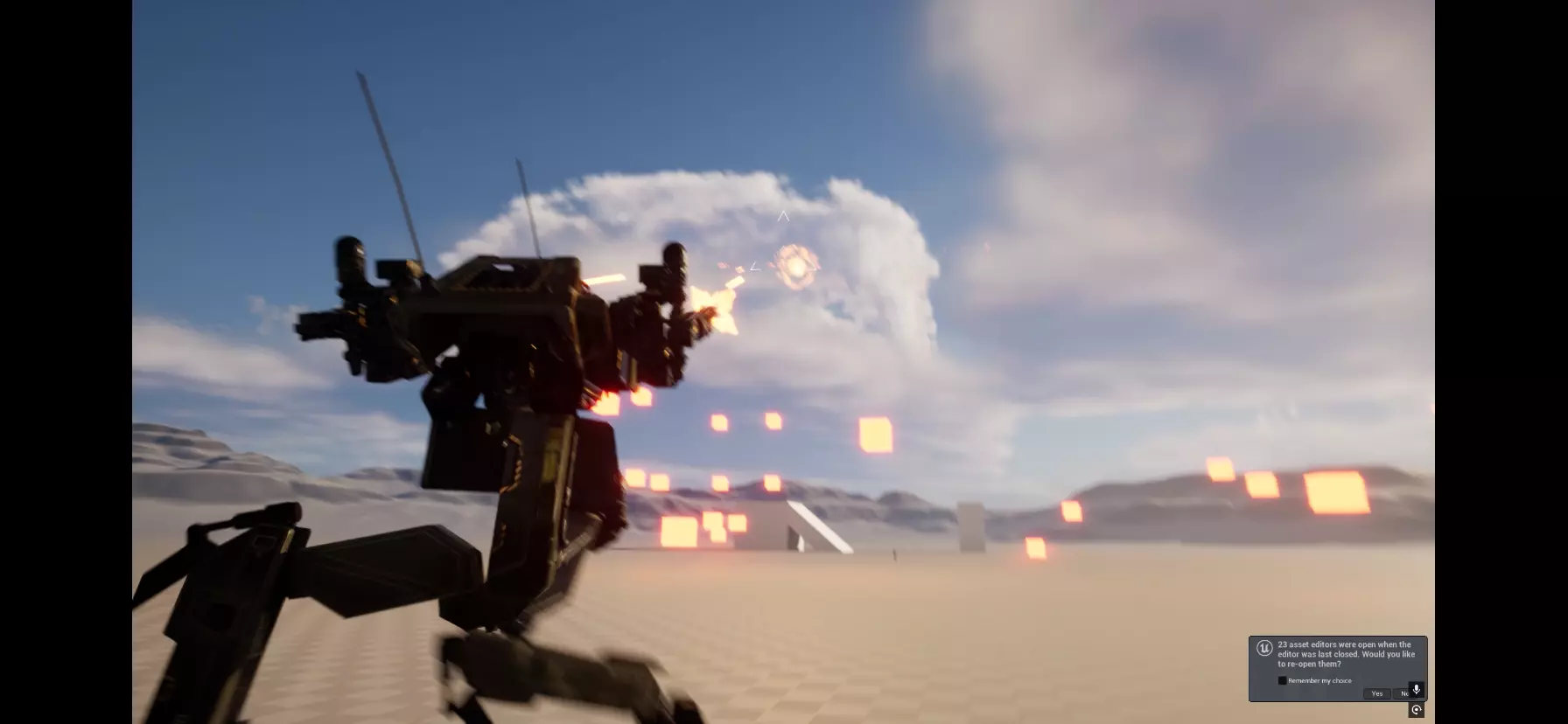 RAPTOR-07 Robot Mech Blender Model Low-poly 3D model_0