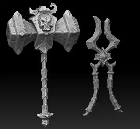 Undead tools 3d print