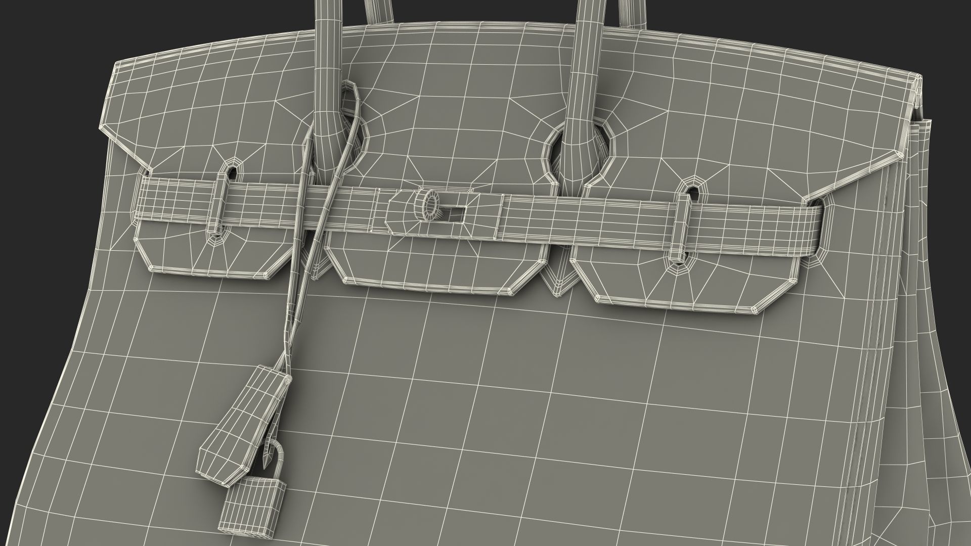 Hermes Birkin Bag 3D model_21