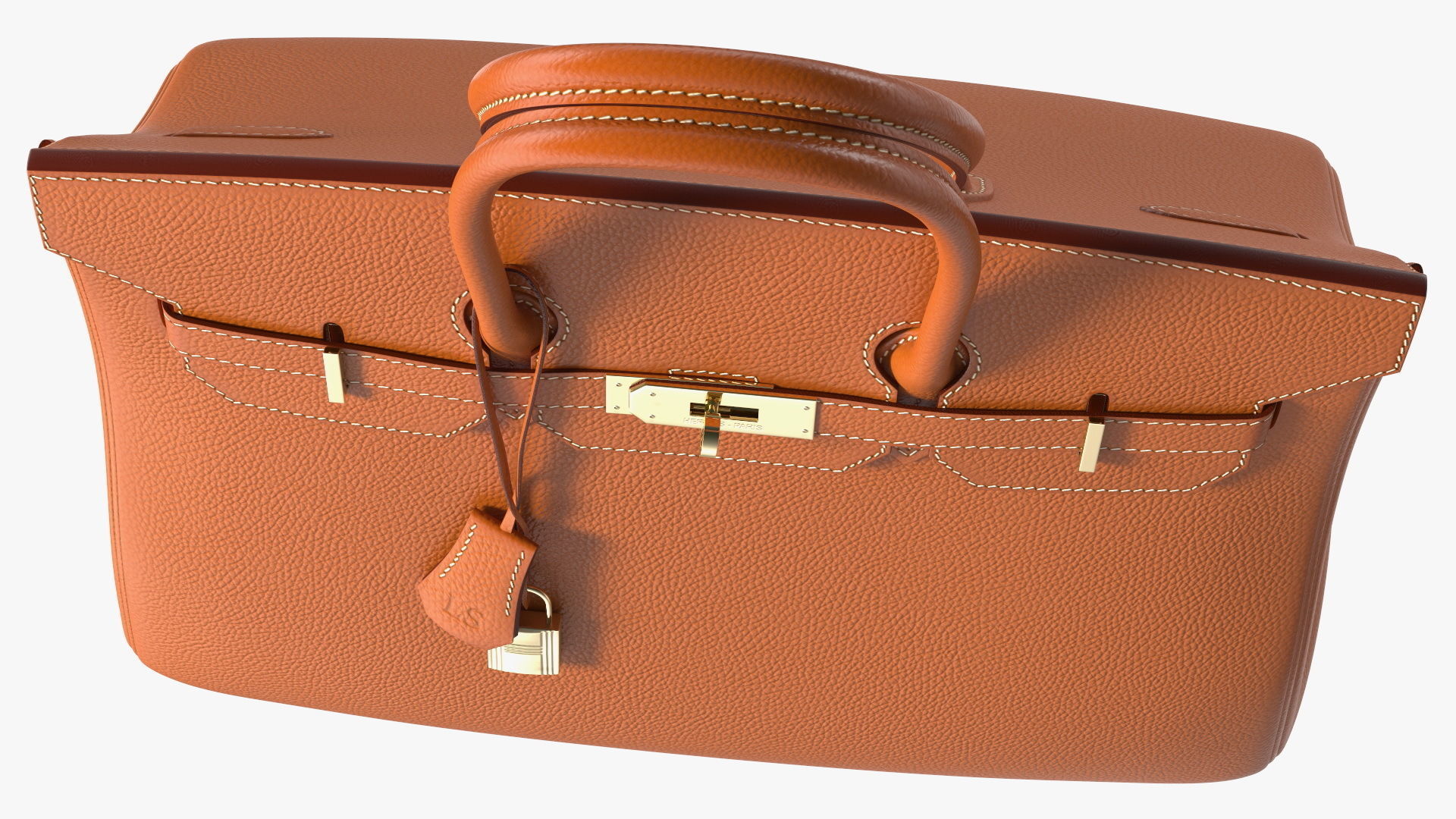 Hermes Birkin Bag 3D model_7