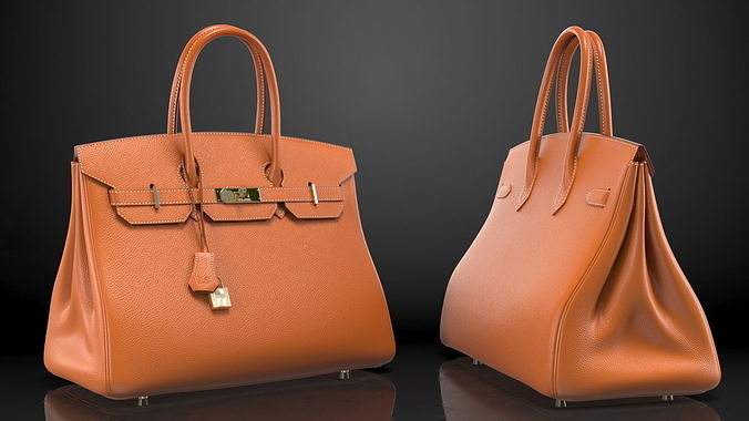 Hermes Birkin Bag 3D model