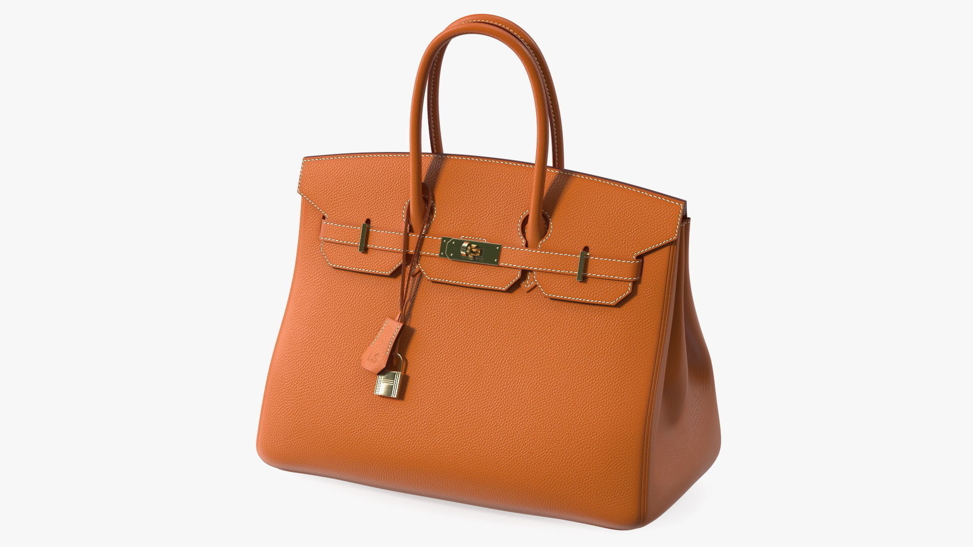 Hermes Birkin Bag 3D model_1
