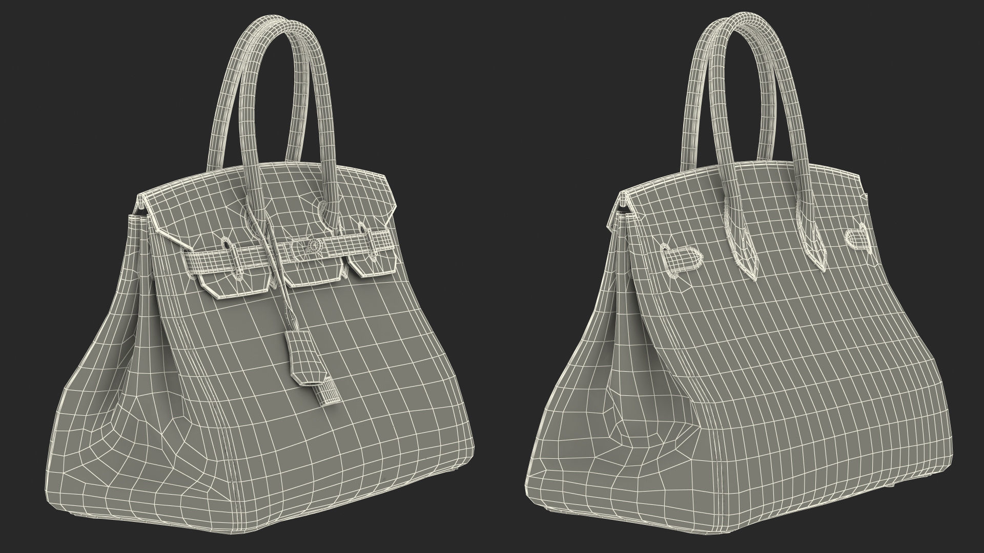 Hermes Birkin Bag 3D model_18