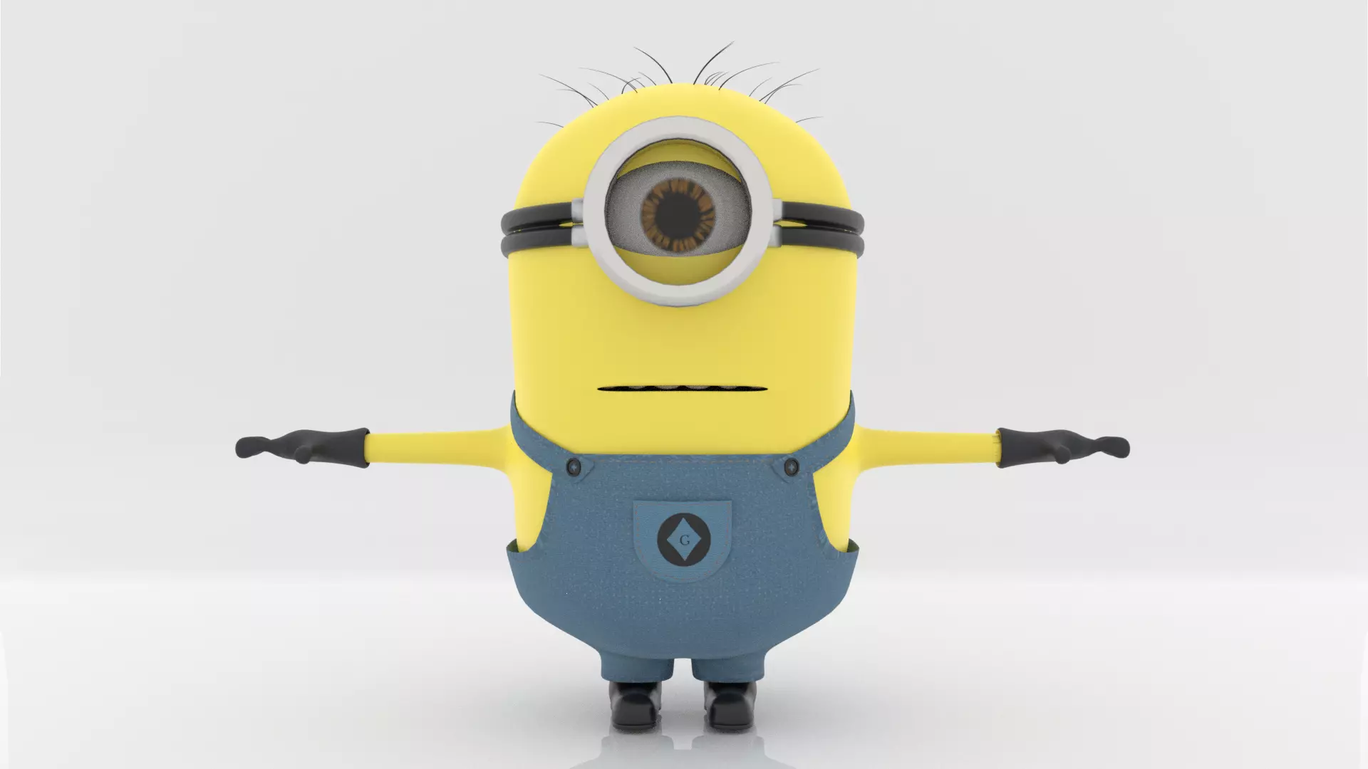 Minion 3D model_0