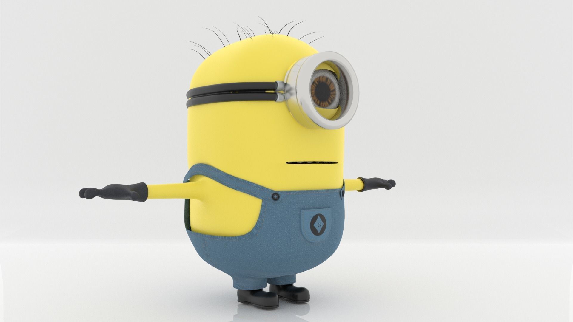 Minion 3D model_3