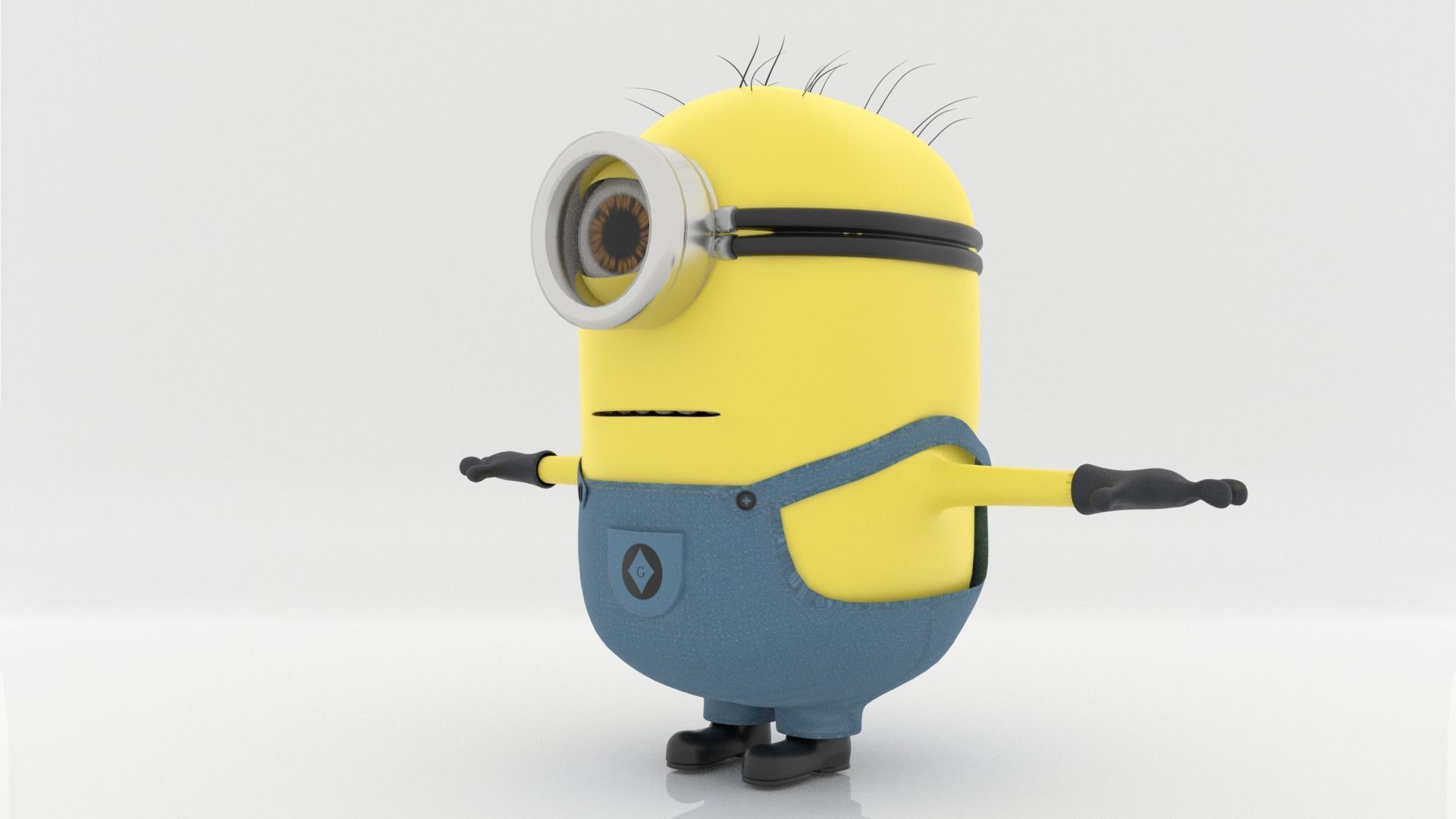 Minion 3D model_1