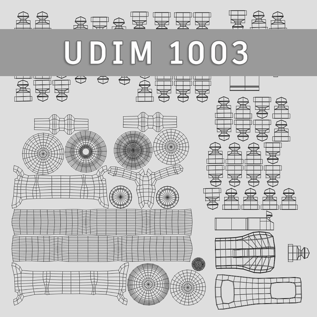 6 Rigged Bag 3D Model Collection_24