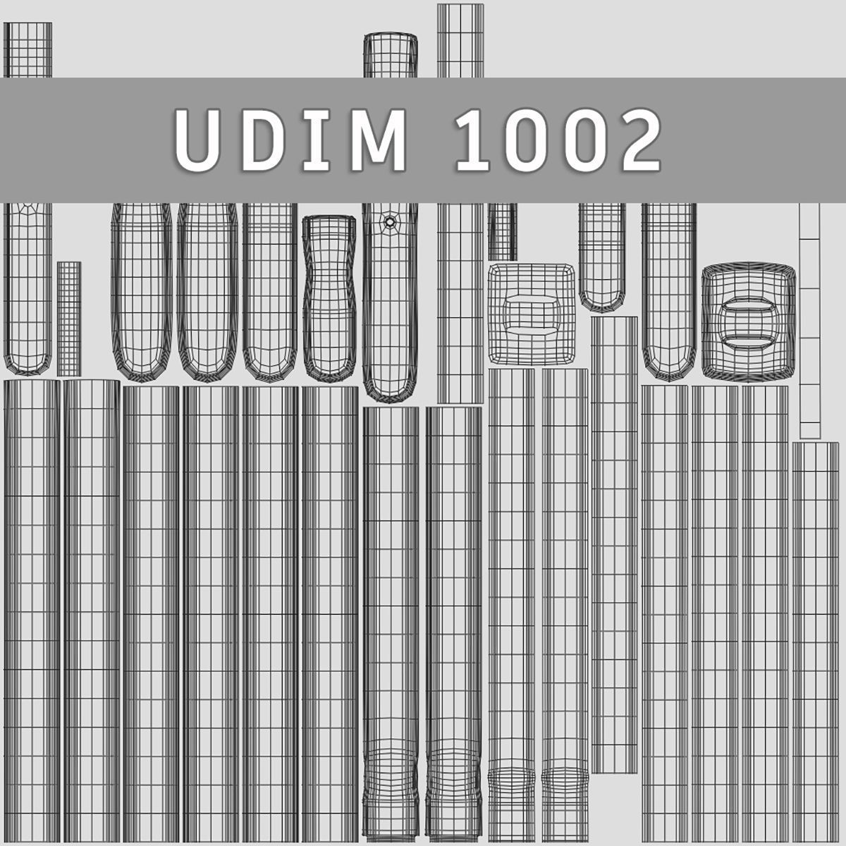 6 Rigged Bag 3D Model Collection_28