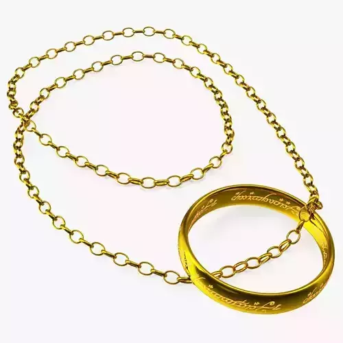 One Ring to Rule Them All with Chain 3D model