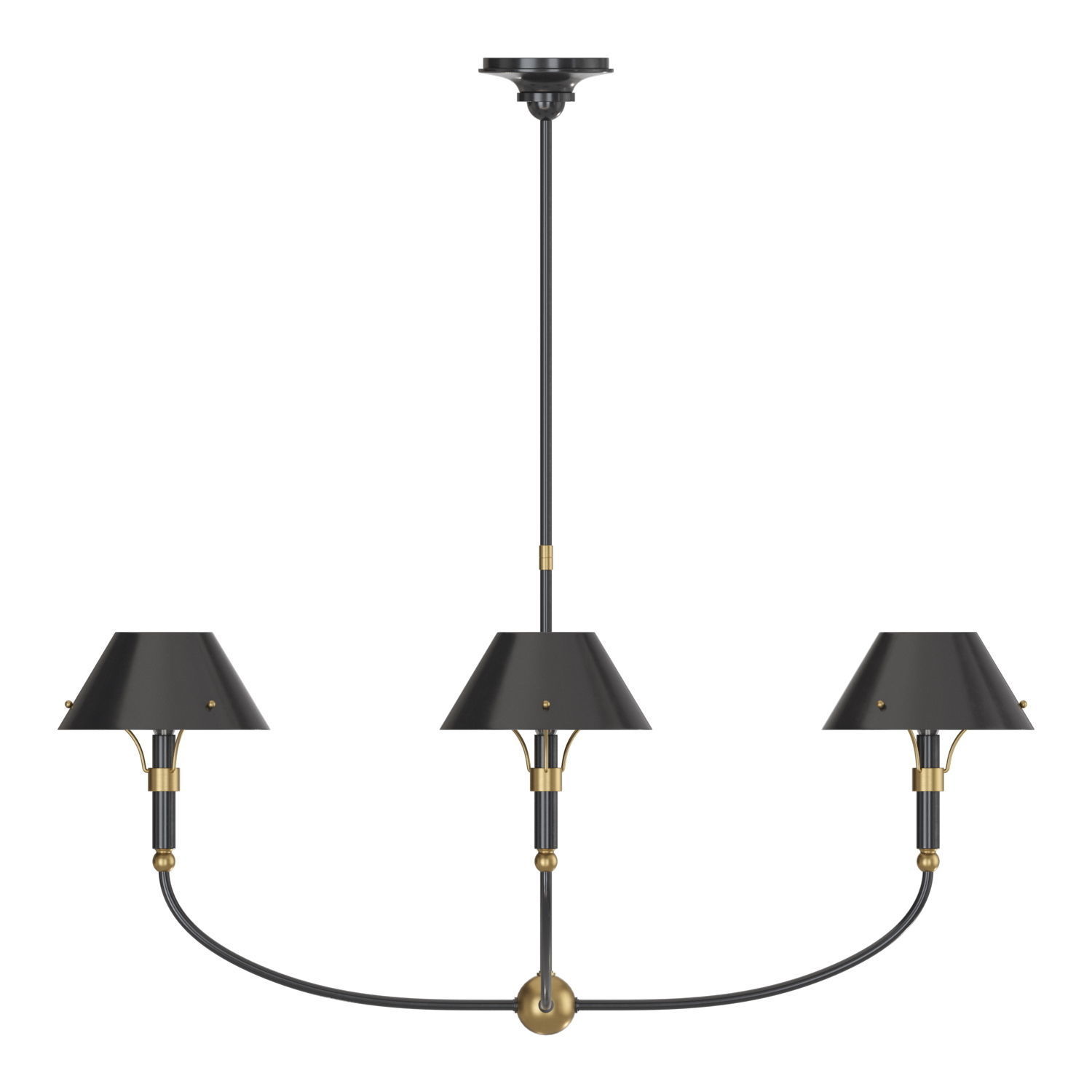 VISUAL COMFORT Turlington Arched Chandelier 3D model_2