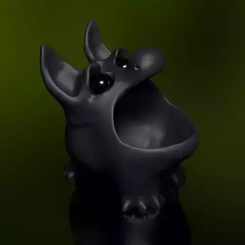 Bluffy -   STL Modell High-Polygon 3D print model