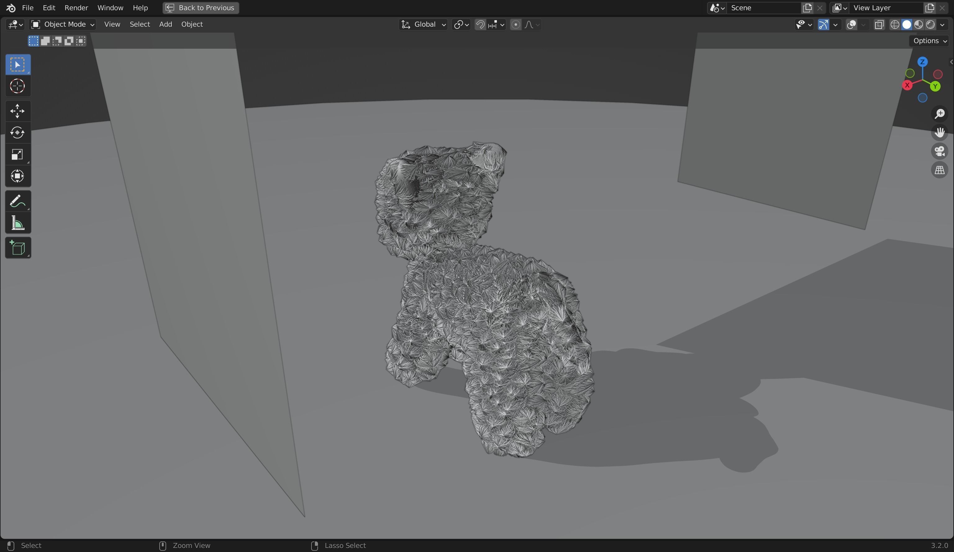 Stuffed Plush Cat 3D Model 3D model_18