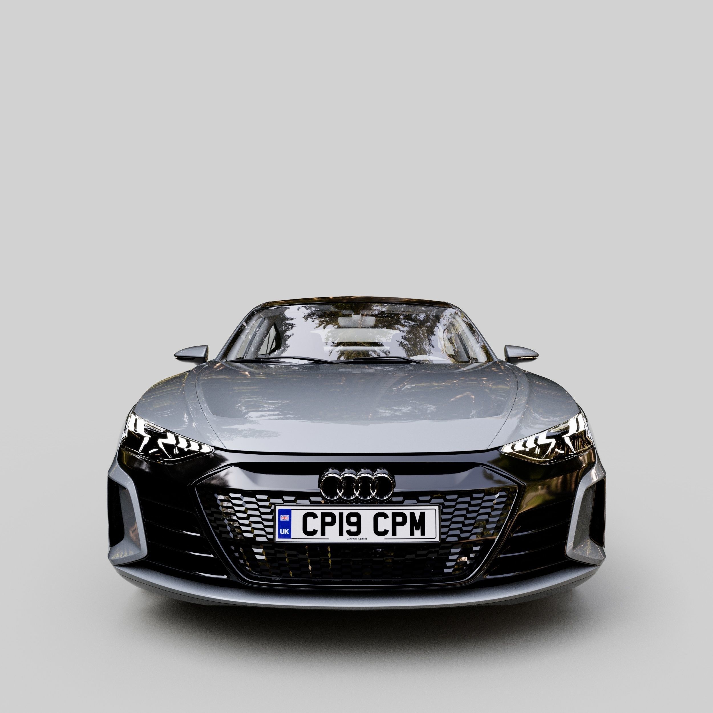 Audi E-Tron 3D model_2