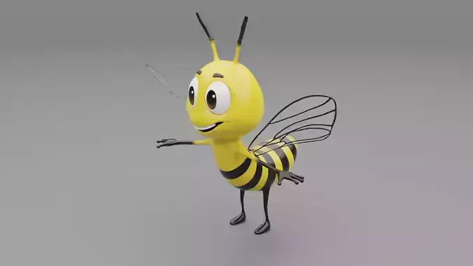 3D Bee Cartoon