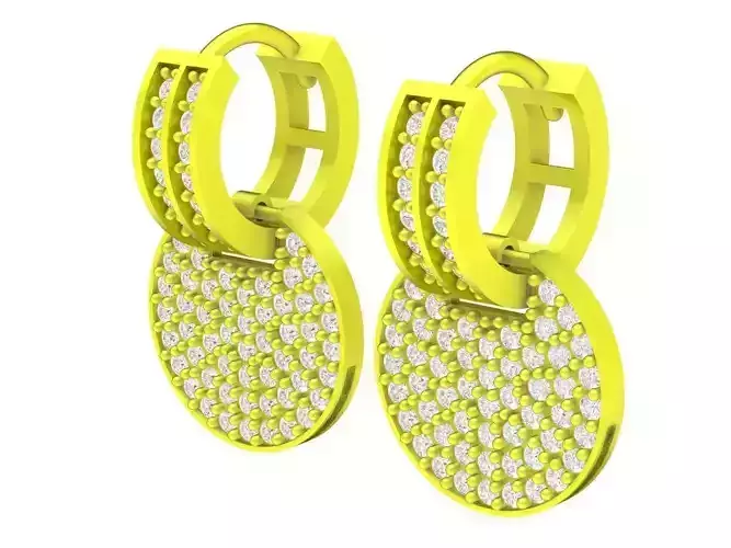 5792 vietnamese diamond earrings 