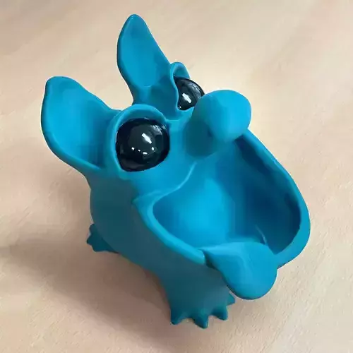 Bluffy with Tongue  Playful  Friendly STL STL Model High-Polygon