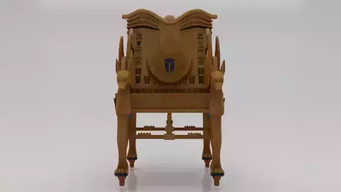 Fantasy Throne of Ancient Egypt - The Throne of Pharaoh 02