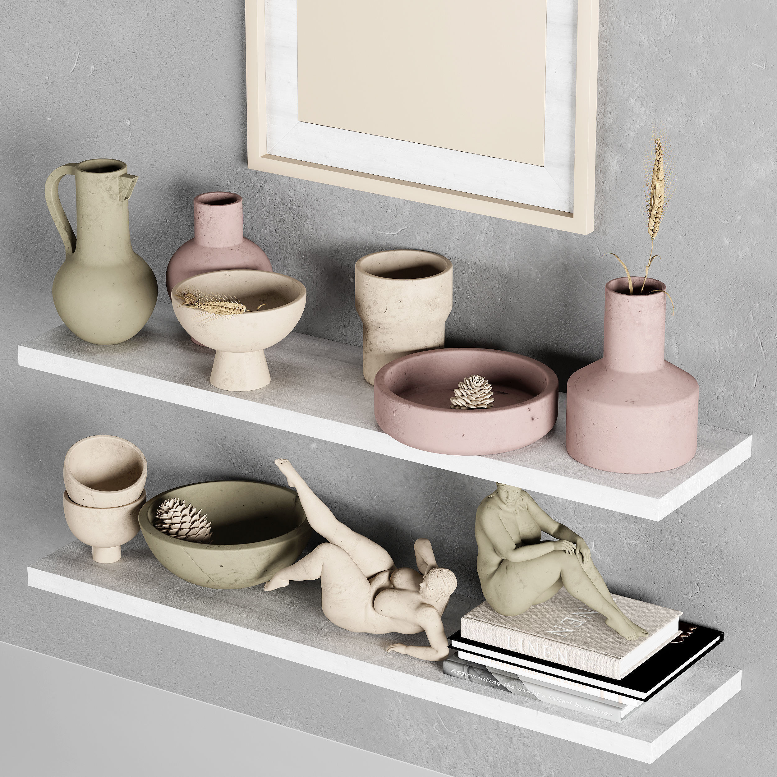 10 Different SETS of Furniture SET VOL03 3D Model Collection_15