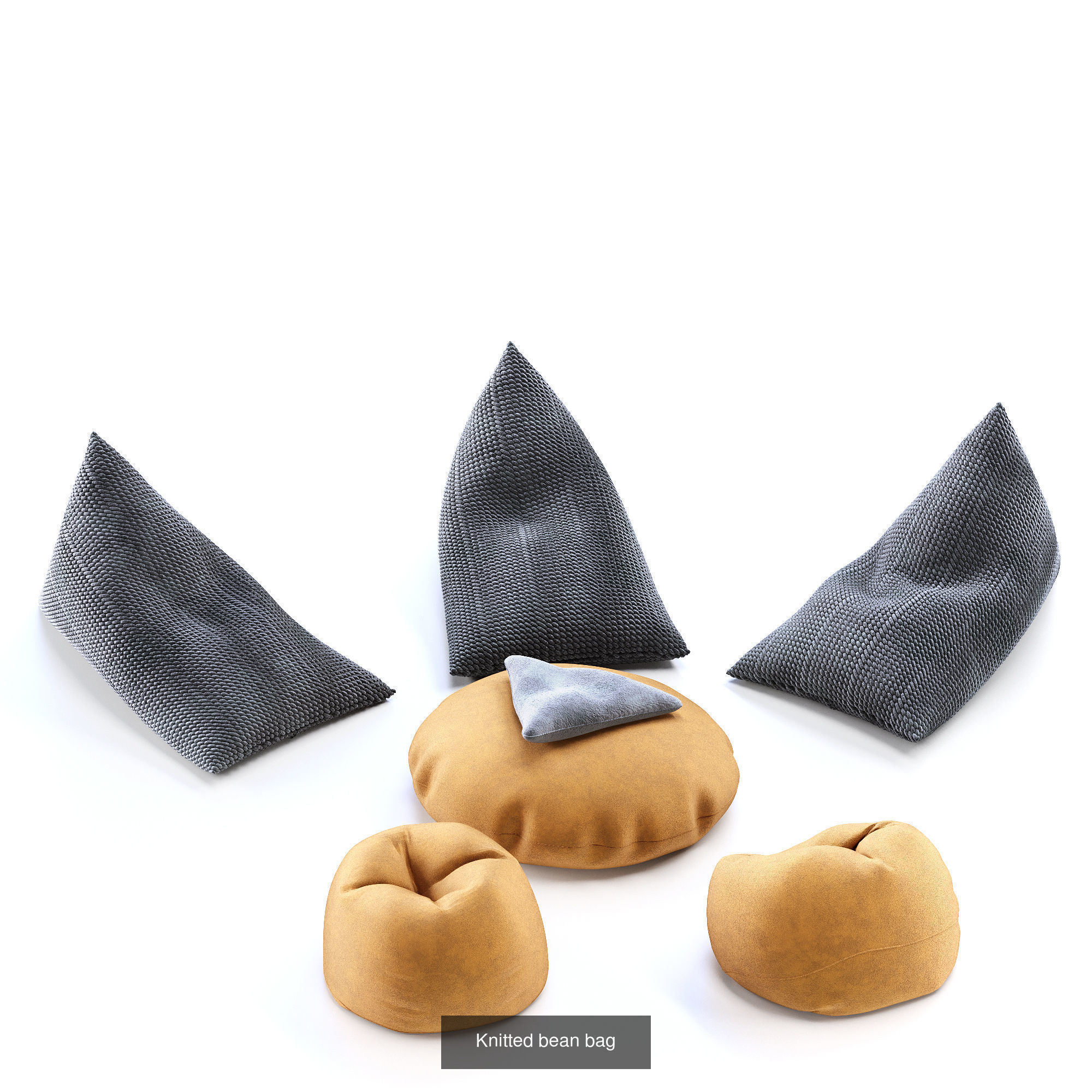 10 Different SETS of Furniture SET VOL03 3D Model Collection_4